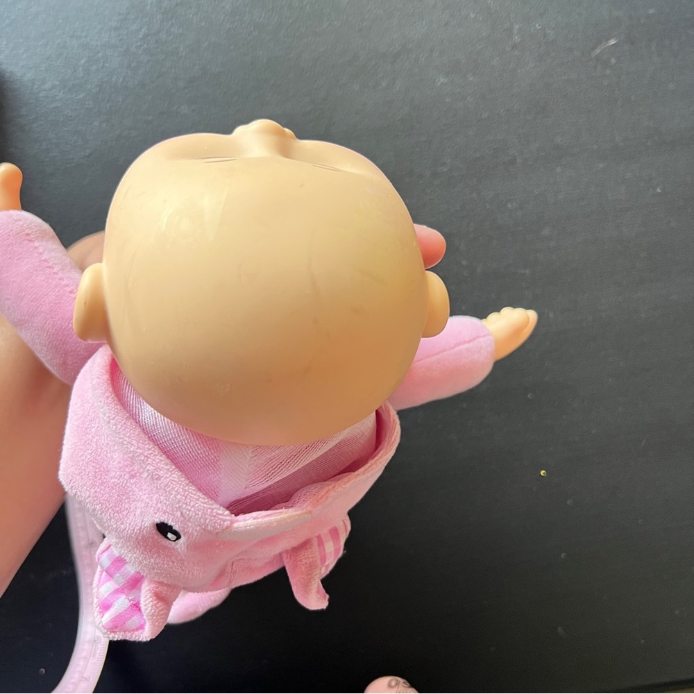 Cabbage Patch Kids Cuties Penny The Pig Doll 9” Pink Costume CPK - Picture 8 of 12